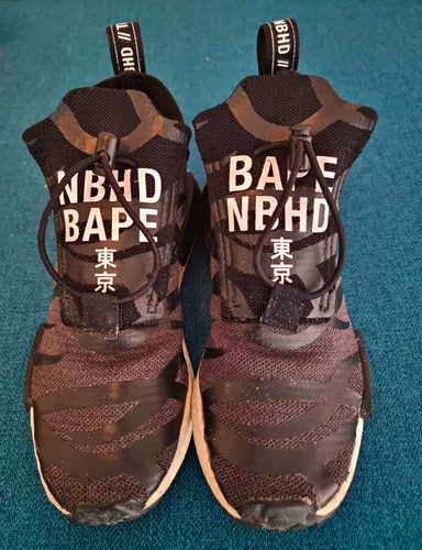 Adidas nmd stealth - stealth, bape
